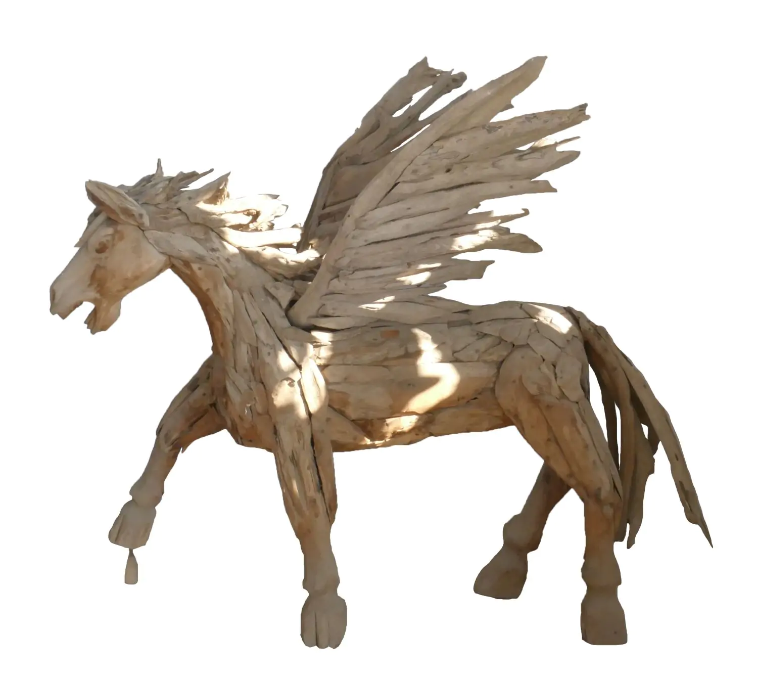  Product image 2 of the product “Mythical Pegasus - Horse with Wings. The wings are removable. About 170cm length and 145cm height. ”